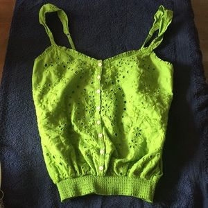 Hollister Green Camisole S